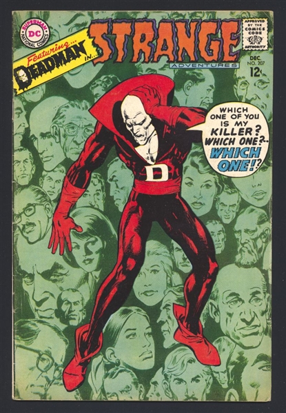 Strange Adventures #207 FN 3rd Deadman Neal Adams 1967 DC Comic Book