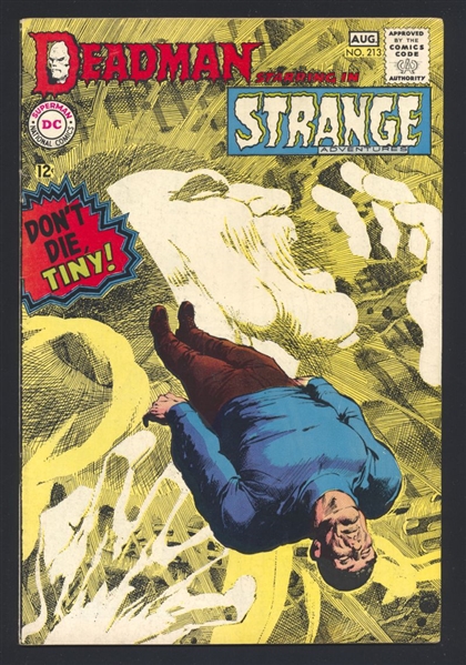 Strange Adventures #213 GVG Deadman Neal Adams 1968 DC Comic Book
