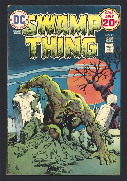 Swamp Thing (V1) #13 VG 1974 DC Comic Book