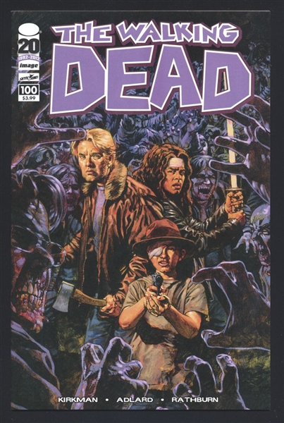 The Walking Dead #100 NM Sean Phillips Variant 2012 Image Comic Book