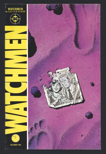 Watchmen #4 FN Alan Moore 1986 DC Comic Book