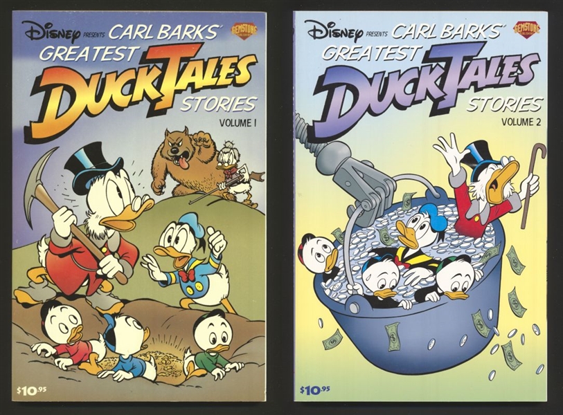 Disney Presents Carl Barks' Greatest DuckTales Stories SET #1-2 NM 2006