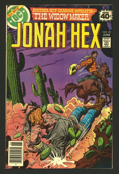 Jonah Hex #25 VF/NM 1979 DC Comic Book