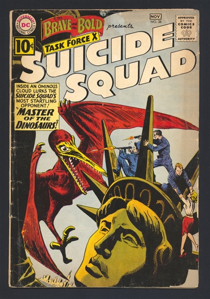 Brave and the Bold #38 GVG Suicide Squad 1961 DC Comic Book