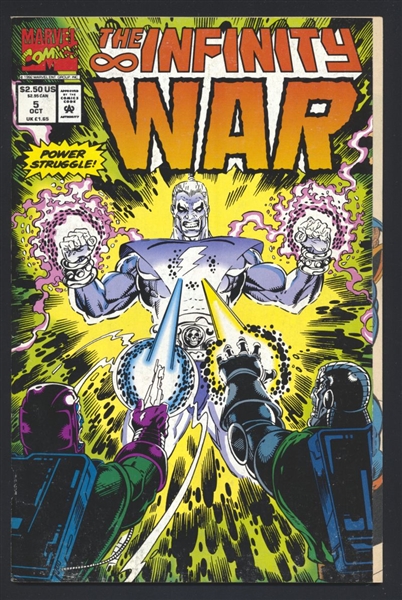 The Infinity War #5 FN 1992 Marvel Comic Book