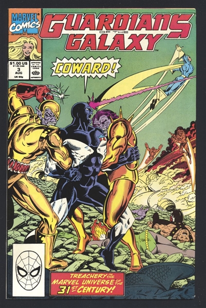 Guardians of the Galaxy #3 FN 1990 Marvel Comic Book