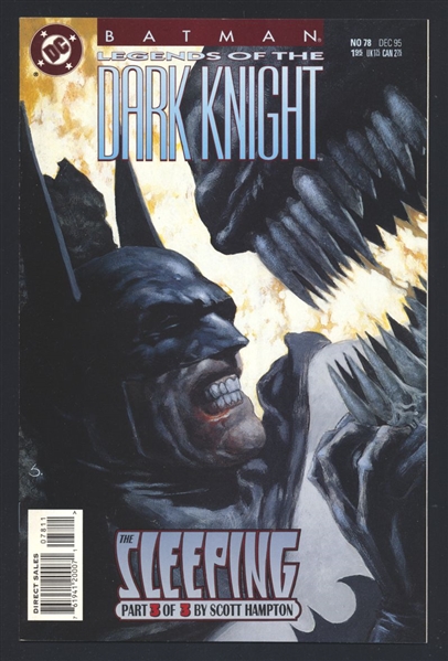 Batman: Legends of the Dark Knight #78 NM Scott Hampton 1995 DC Comic Book