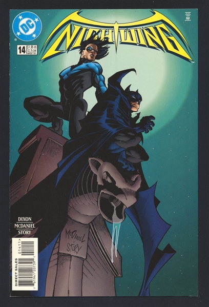 Nightwing #14 VF Scott McDaniel 1997 DC Comic Book