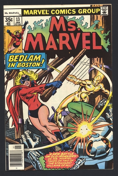 Ms. Marvel #13 VF 1978 Marvel Comic Book