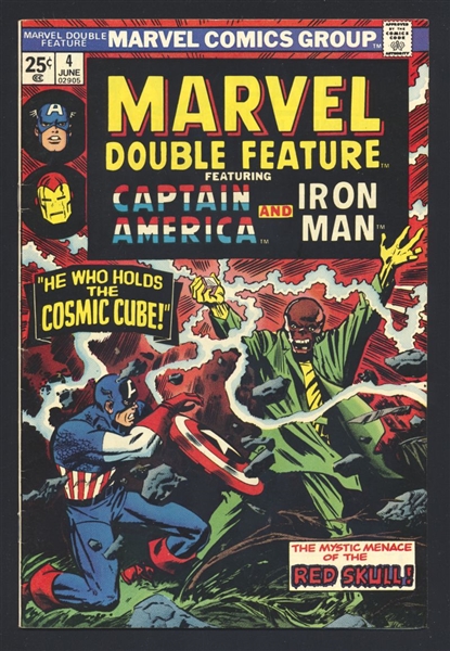 Marvel Double Feature #4 FVF Jack Kirby 1974 Marvel Comic Book