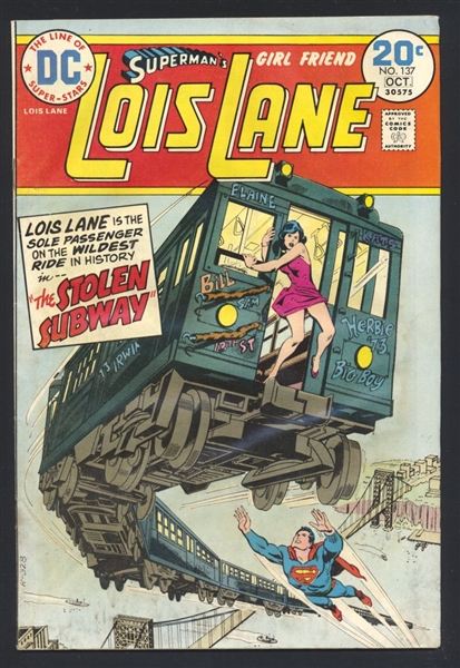 Superman's Girl Friend Lois Lane #137 FR 1974 DC Comic Book