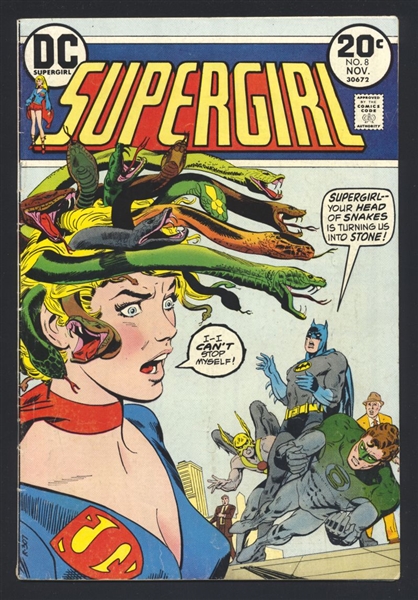 Supergirl (V1) #8 VG Batman Green Lantern 1973 DC Comic Book