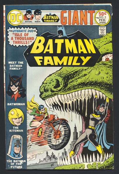 The Batman Family #3 G 1976 DC Comic Book