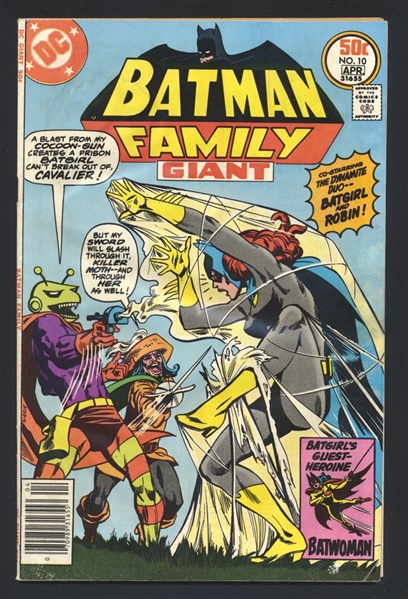 The Batman Family #10 FR 1977 DC Comic Book