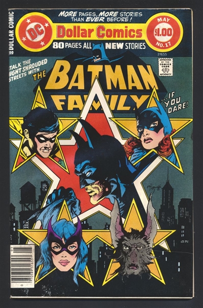 The Batman Family #17 G 1978 DC Comic Book