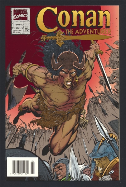 Conan the Adventurer #1 VF/NM NEWSSTAND 1994 Marvel Comic Book
