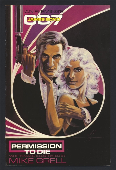 James Bond: Permission to Die #1 VF 1991 Eclipse Comic Book