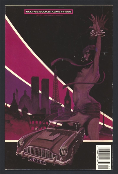 James Bond: Permission to Die #1 VF 1991 Eclipse Comic Book