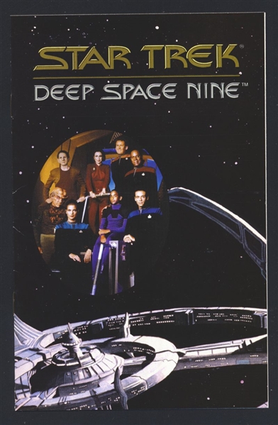Star Trek: Deep Space Nine Ashcan #1 VF Mini Comic 1993 Malibu Comic Book