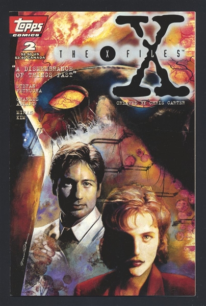 The X-Files #2 VF/NM 1995 Topps Comic Book