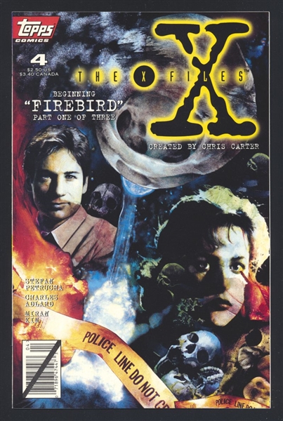 The X-Files #4 NM 1995 Topps Comic Book