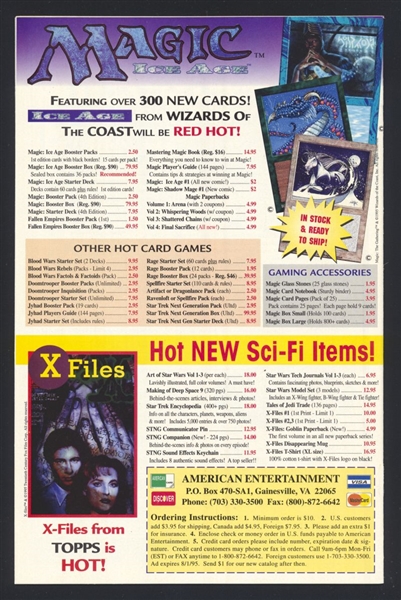 The X-Files #4 NM 1995 Topps Comic Book